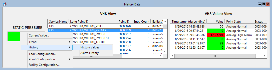 History Data